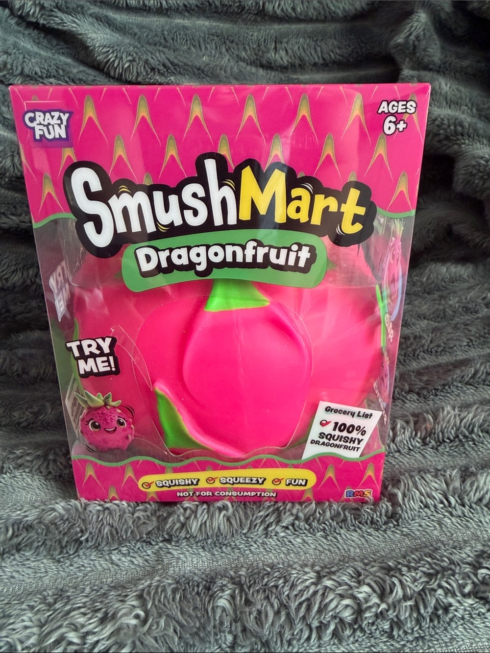 SmushMart Dragonfruit Squishy Toy by RMS